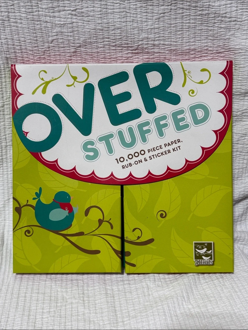 Overstuffed Green Paper & Sticker Kit by - Picture 1 of 15